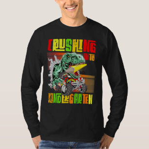 T-shirt Truck Dinosaur De Camion Monster À La Maternelle