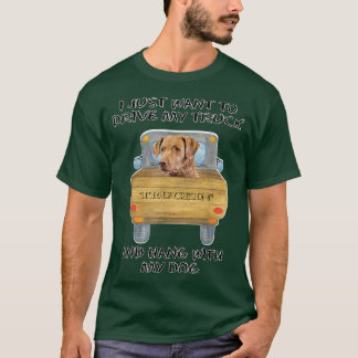 T-shirt Truck Driving Dog Chesapeake Bay Retriever