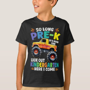 T-shirt Truck Monster avant l'obtention du diplôme