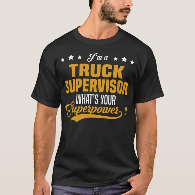 T-shirt Truck Superviseur freestyle pouls gay (Devant)