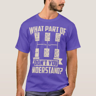 T-shirt Trucker Ce que vous ne comprenez pas l'homme Condu