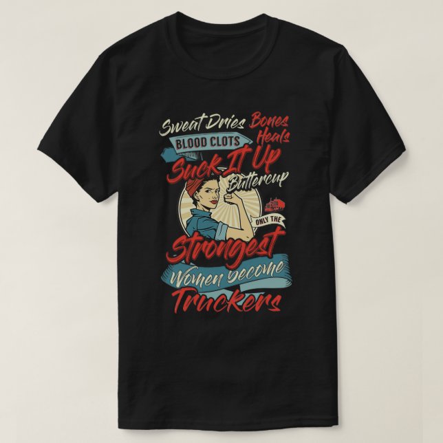 T-shirt Trucker fort (Design devant)