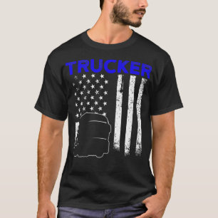 T-shirt Trucker Funny Truck Driver2956