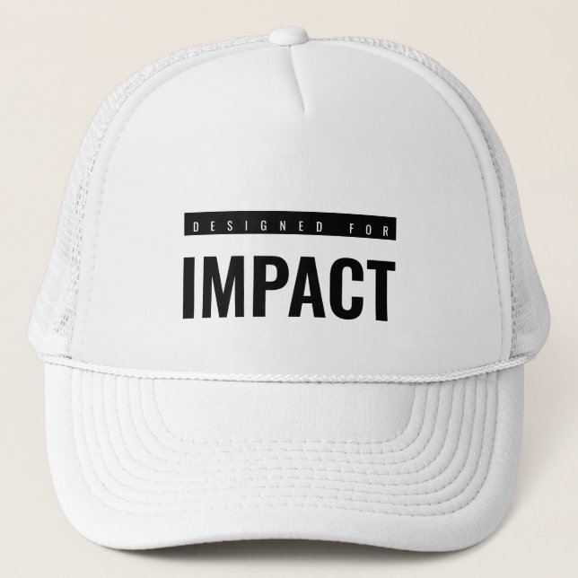 T-Shirt Trucker Hat (Front)