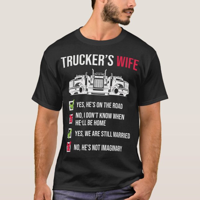 T-shirt Trucker Truck Driver Co. (Devant)