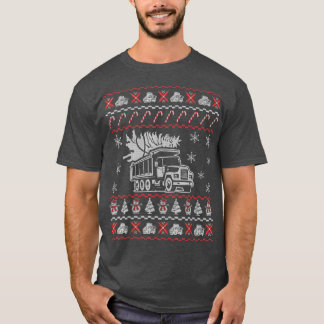 T-shirt Trucker Vilain Chandail De Noël Drôle Drôle Cadeau
