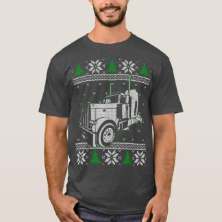T-shirt Trucker Vilain Chauffeur de Noël Chauffeur de cami