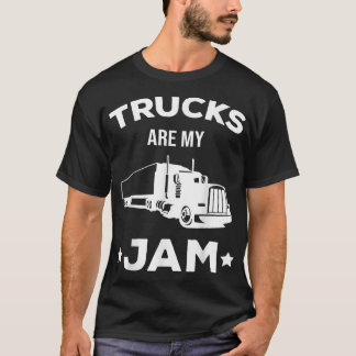 T-shirt Trucks Est Mon Camion Amoureux Trucker Trucker Tru