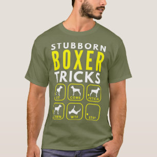 T-shirt Trucs de boxe têtus - Entraînement de chien