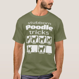 T-shirt Trucs de caniche têtus