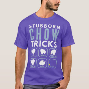 T-shirt Trucs de Chow têtus - Entraînement de chien Premiu