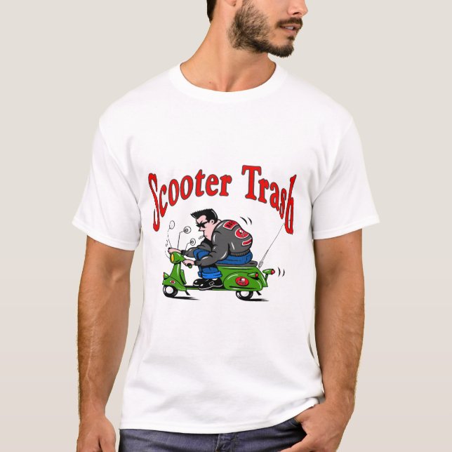 T-shirt Trucs de scooter (Devant)