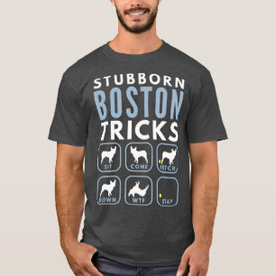 T-shirt Trucs de Terrier de Boston - Entraînement de chien