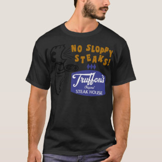 T-shirt Truffonis de style vintage Pas de steaks