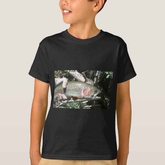 T-shirt Truite arc-en-ciel (Devant)