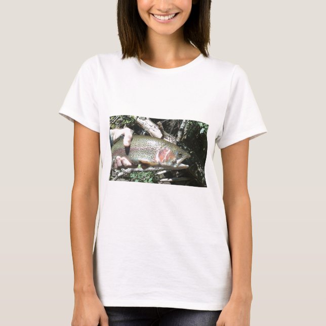 T-shirt Truite arc-en-ciel (Devant)