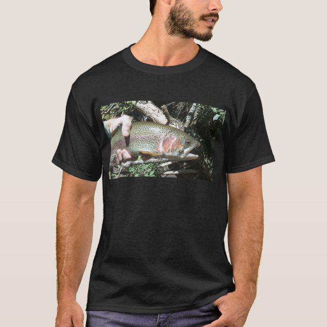 T-shirt Truite arc-en-ciel (Devant)