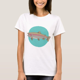 T-shirt truite arc-en-ciel