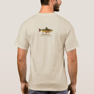 T-shirt Truite de Brook, latin