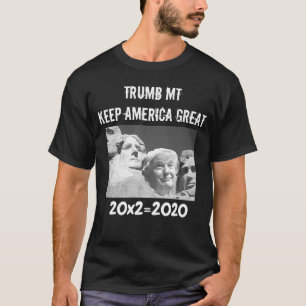 T-shirt trumb mt rushmore