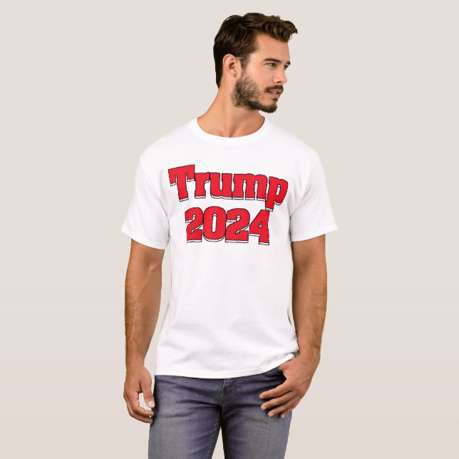 T-shirt Trump 2024 (Devant entier)