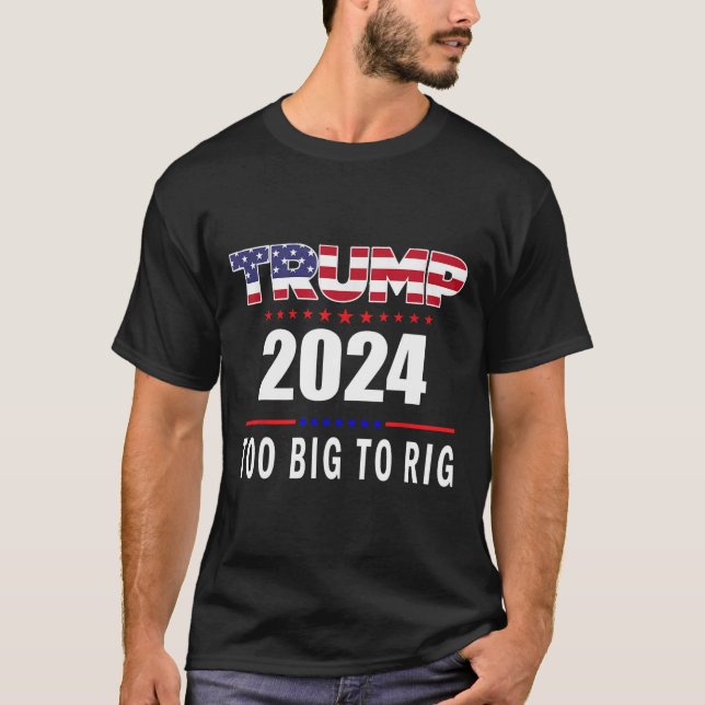 T-shirt Trump 2024 Citation amusante de Trump 1 (Devant)