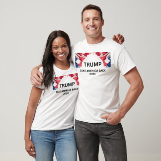 T-shirt Trump 2024 : Ensemble plus fort