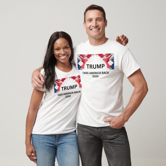 T-shirt Trump 2024 : Ensemble plus fort (Unisexe)