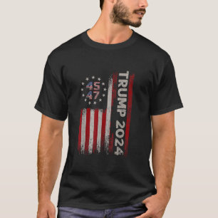 T-shirt Trump 2024 Fight Fighting Fighter Supporter Amériq