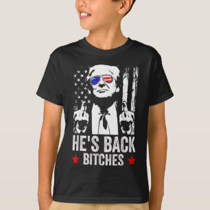 T-shirt Trump 2024 Il est de retour Es Trump 2025