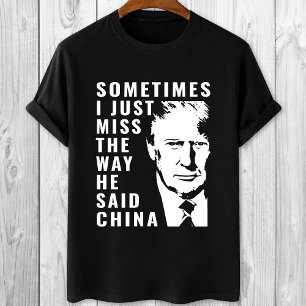T-shirt Trump 2024 Pro trump anti Biden me manque