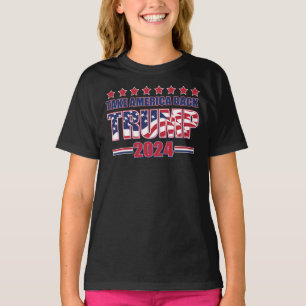 T-shirt Trump 2024 : Reprendre l'Amérique