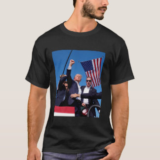 T-shirt Trump 2024 Shirt Donald Trump Fist Pump T Shirt
