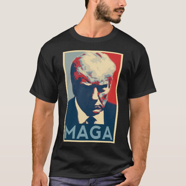 T-shirt Trump 2024 Ultimate Mugshot Style MAGA Shirt (Devant)