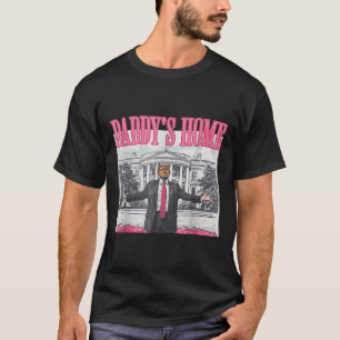 T-shirt Trump 2025 Reprenez l'Amérique Papa est à la maiso