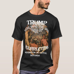 T-shirt Trump 2028 Insurrection Capitale Tournée d'Adieu