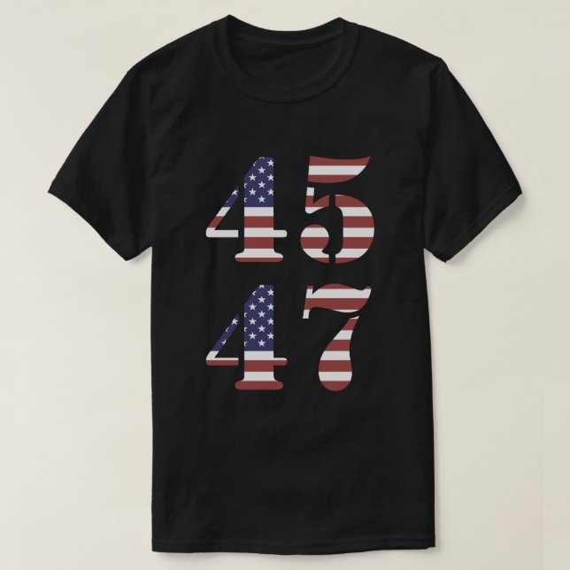 T-shirt Trump 45 47 (Design devant)