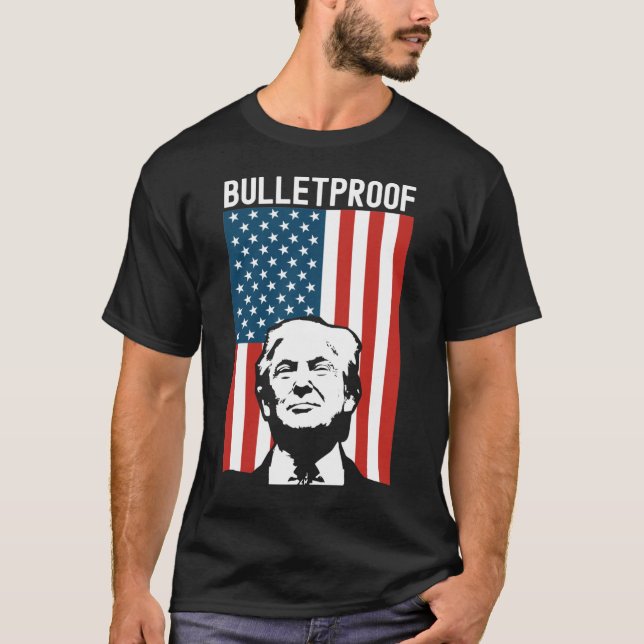 T-shirt Trump à l'épreuve du feu - Tentative d'initiation  (Devant)