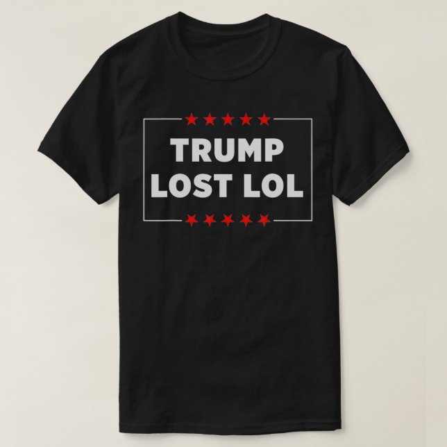 T-shirt Trump a perdu LOL (Design devant)
