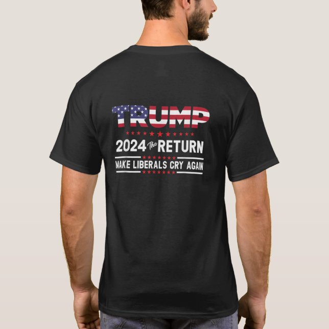 T-shirt Trump a repris l'Amérique en 2024 (Dos)