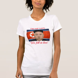 T-shirt Trump aime Kim Jong Un