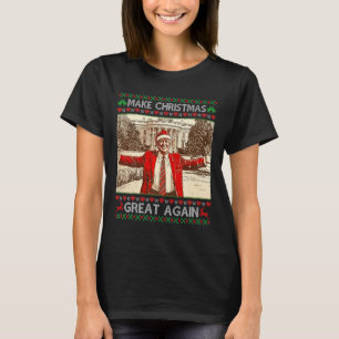 T-shirt Trump amusant faire de Noël une grande nouvelle fa