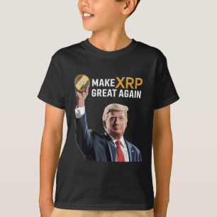 T-shirt Trump amusant rendre Xrp super à nouveau Xrp Crypt