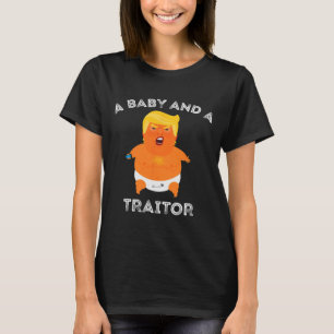 T-shirt Trump Baby Et Un Mème De Traître Drôle