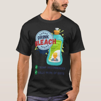 T-shirt Trump Boire Bleach Sticker