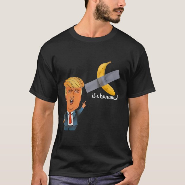 T-shirt Trump, c'est la banane (pour l'échelle) Starship F (Devant)