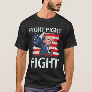 T-shirt Trump Combat Combattre Les Signaux Trump Aux Améri