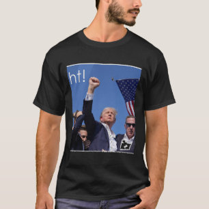 T-shirt Trump combat la Pennsylvanie en tirant en action