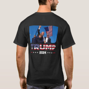 T-shirt TRUMP combat les signaux de Trump aux Américains p
