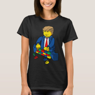 T-shirt Trump Construit Un Mur T Chemise